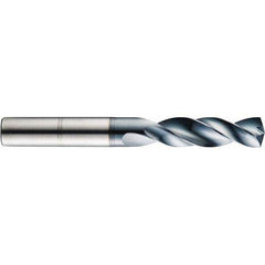 SGS - #53 145° Spiral Flute Solid Carbide Screw Machine Drill Bit - Benchmark Tooling