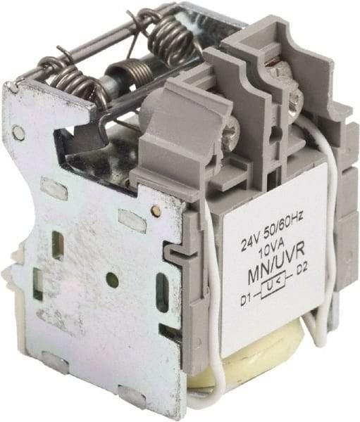 Square D - Circuit Breaker Undervoltage Trip - 24 VAC Control Voltage, Use with Molded Case Circuit Breaker - Benchmark Tooling