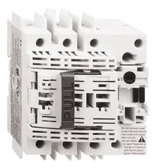 Schneider Electric - 3 Pole, 600 VAC, 30 Amp, Pressure Plate and DIN Rail Mount Fuse Holder - Compatible with CC Class, 97mm Wide Fuse - Benchmark Tooling