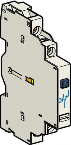 Schneider Electric - Circuit Breaker Auxiliary Contact Block - Use with GV2L, GV2LE, GV2ME, GV2P, GV2RT, GV3L, GV3P, TeSys - Benchmark Tooling