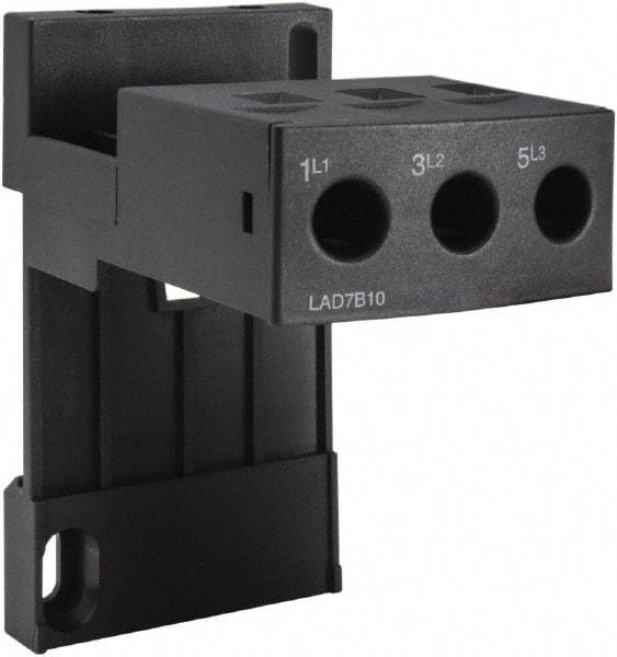 Schneider Electric - 38 Amp Circuit Breaker Terminal Block - Use with TeSys, TeSys D - Benchmark Tooling