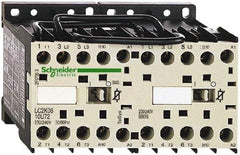 Schneider Electric - 3 Pole, 110 Coil VAC at 50/60 Hz, 6 Amp at 440 VAC, Reversible IEC Contactor - BS 5424, CSA, IEC 60947, NF C 63-110, RoHS Compliant, UL Listed, VDE 0660 - Benchmark Tooling