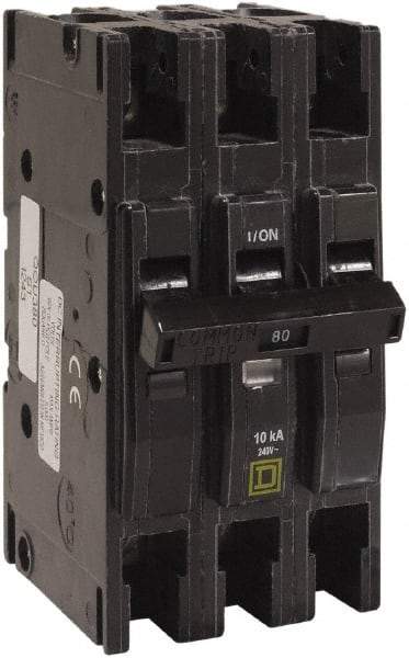 Square D - 100 Amp, 240 VAC, 3 Pole, Panel Mount Miniature Circuit Breaker - 12-2/0 AWG - Benchmark Tooling