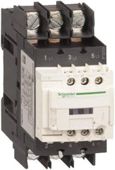 Schneider Electric - 3 Pole, 208 Coil VAC at 50/60 Hz, 40 Amp at 440 VAC, Nonreversible IEC Contactor - CCC, CSA, CSA C22.2 No. 14, EN/IEC 60947-4-1, EN/IEC 60947-5-1, GOST, RoHS Compliant, UL 508, UL Listed - Benchmark Tooling