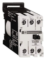 Schneider Electric - 2NO, 240 VAC at 50/60 Hz Control Relay - DIN Rail Mount - Benchmark Tooling