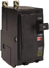 Square D - 25 Amp, 240 VAC, 2 Pole, Bolt On Miniature Circuit Breaker - 14-8 AWG - Benchmark Tooling