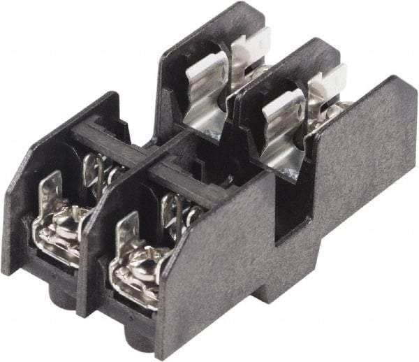 Square D - 2 Pole, 600 Volt, 30 Amp, Surface Mount Fuse Holder - Compatible with CC Class Fuse - Benchmark Tooling