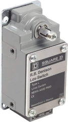 Square D - DPST, 2NO, 600 Volt Screw Terminal, Rotary Spring Return Actuator, General Purpose Limit Switch - 1, 2, 4, 12, 13 NEMA Rating, IP67 IPR Rating - Benchmark Tooling