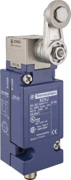 Telemecanique Sensors - 240 VAC, Screw Terminal, General Purpose Limit Switch - IP66 IPR Rating - Benchmark Tooling