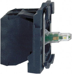 Schneider Electric - 110-120 V Red Lens LED Indicating Light - Screw Clamp Connector, Vibration Resistant - Benchmark Tooling