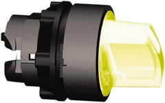 Schneider Electric - 22mm Mount Hole, 2 Position, Handle Operated, Selector Switch Only - Orange, Maintained (MA), Illuminated, Shock, Vibration and Water Resistant - Benchmark Tooling