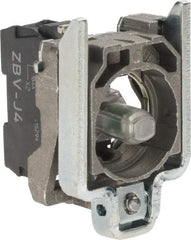 Schneider Electric - 12 VAC/VDC at 50/60 Hz Red Lens LED Indicating Light - Screw Connector, Electromagnetic Field Resistant, Electrostatic Discharge Resistant, Shock Resistant, Vibration Resistant - Benchmark Tooling