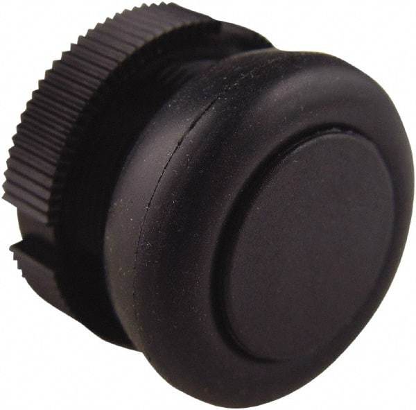 Square D - Pushbutton Switch Head - Black, Round Button - Benchmark Tooling