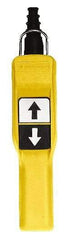 Schneider Electric - 2 Operator, Pushbutton Pendant Control Station - Up-Down (Legend), Momentary Switch, NO/NC Contact, NEMA 1 - Benchmark Tooling