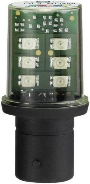 Schneider Electric - White, Visible Signal Replacement LED Bulb - For Use with Beacon, Indicator Bank - Benchmark Tooling