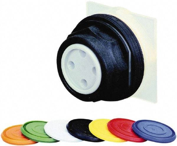 Schneider Electric - 30mm Mount Hole, Flush, Pushbutton Switch - Round, Multicolor Pushbutton, Momentary (MO) - Benchmark Tooling