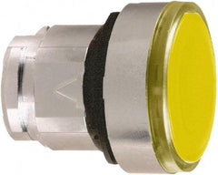 Schneider Electric - 22mm Mount Hole, Flush, Pushbutton Switch Only - Round, Orange Pushbutton, Nonilluminated, Momentary (MO) - Benchmark Tooling