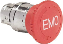 Schneider Electric - Extended Mushroom Head Pushbutton Switch Head - Red, Round Button, Nonilluminated - Benchmark Tooling