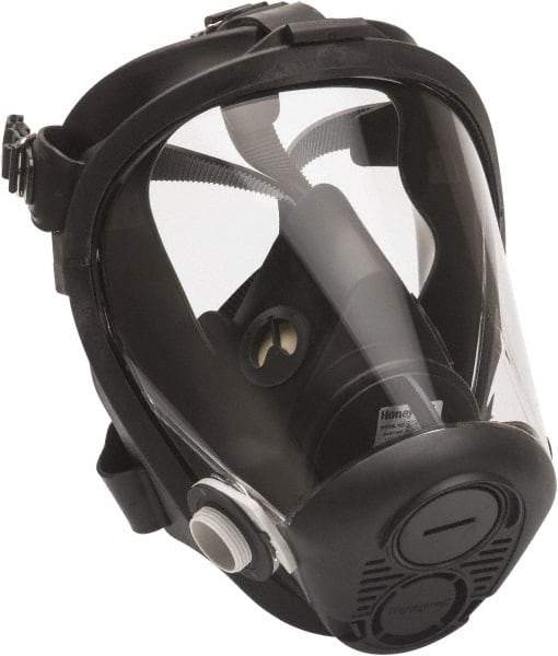 North - Series RU6500, Size S Full Face Respirator - 5-Point Suspension, Threaded Connection - Benchmark Tooling