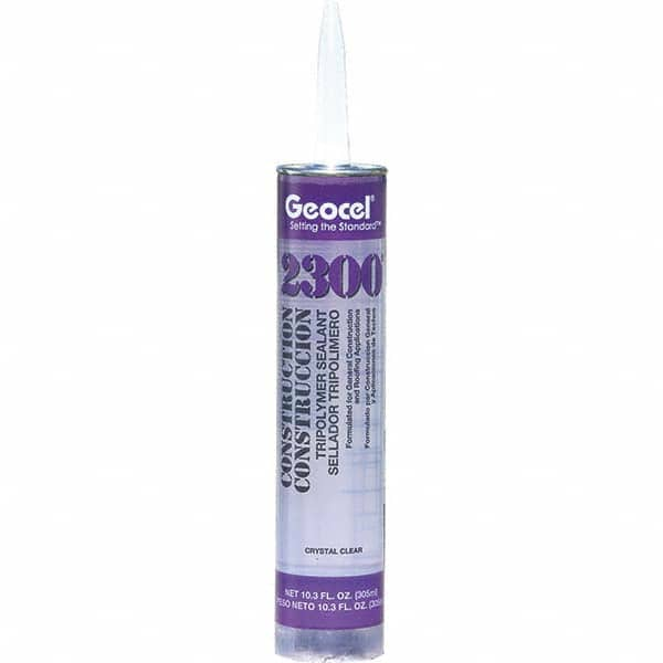 Geocel - 10.3 oz Tube Clear Tripolymer Sealant - Outdoor - Benchmark Tooling