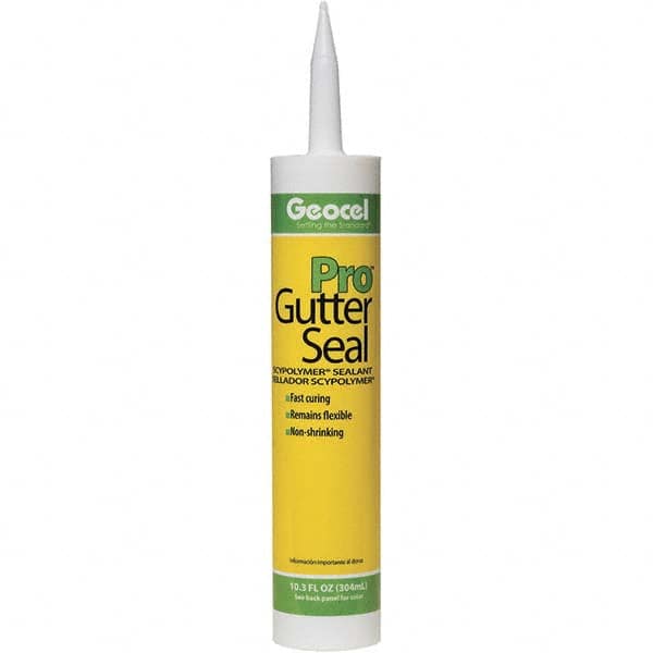 Geocel - 10.3 oz Cartridge Gray Scypolymer Seam Sealant - Outdoor - Benchmark Tooling