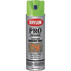 Krylon - 15 fl oz Green Marking Paint - Solvent Base Formula - Benchmark Tooling