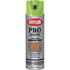 Krylon - 15 fl oz Green Marking Paint - Solvent Base Formula - Benchmark Tooling
