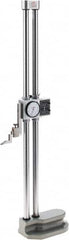 SPI - 24" Stainless Steel Dial Height Gage - 0.001" Graduation, Accurate to 0.002", Dial and Counter Display - Benchmark Tooling