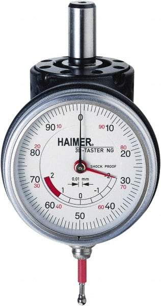 HAIMER - Positioning Indicators Type: Dial Positioning Indicator Point Diameter (mm): 4.00 - Benchmark Tooling