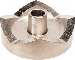 Greenlee - 3-1/2" Conduit Round Punch - 4.11" Hole Diam - Benchmark Tooling