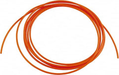 Acorn Engineering - 0.065" ID x 1/8" OD, 0.03" Wall Thickness, 10' Long, Polyethylene Tube - Orange - Benchmark Tooling