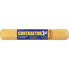 Purdy - 3/4" Nap, 18" Wide Paint Roller Cover - Smooth to Semi-Smooth Texture, Polyester - Benchmark Tooling