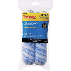 Purdy - 1/2" Nap, 6-1/2" Wide Paint Roller Cover - Semi-Smooth Texture, Woven - Benchmark Tooling