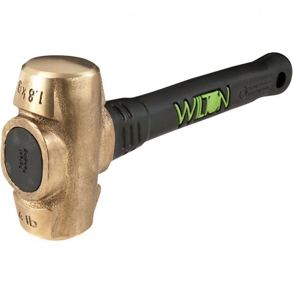 Wilton - Non-Sparking Hammers Tool Type: Brass Hammer Head Material: Brass - Benchmark Tooling