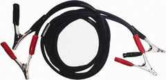 Ability One - Booster Cables Type: Parrot Jaw Clamps w/Welding Cable Wire Gauge: 1/0 - Benchmark Tooling