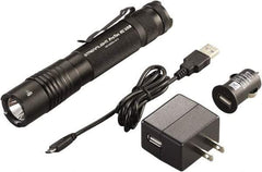 Streamlight - White LED Bulb, 850 Lumens, Industrial/Tactical Flashlight - Black Aluminum Body, 1 3.7V Lithium-Ion Battery Included - Benchmark Tooling