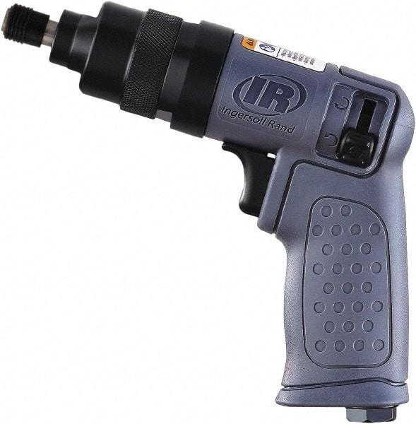 Ingersoll-Rand - 1/4" Drive, 14,500 RPM, 55 Ft/Lb Torque Impact Wrench - Pistol Grip Handle, 3,650 IPM, 13 CFM, 90 psi, 1/4" NPTF Inlet - Benchmark Tooling