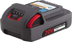 Ingersoll-Rand - 20 Volt Lithium-Ion Power Tool Battery - 2.5 Ahr Capacity, 1-1/4 hr Charge Time, Series IQV - Benchmark Tooling