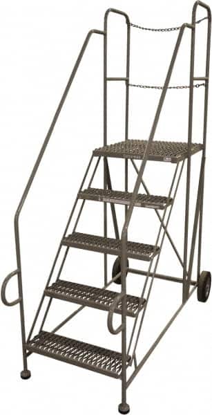 Cotterman - 69" 5 Step Platform - Work Platform, 800 Lb Capacity, 33" Base Width x 86" Base Depth - Benchmark Tooling