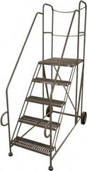 Cotterman - 69" 5 Step Platform - Work Platform, 800 Lb Capacity, 33" Base Width x 86" Base Depth - Benchmark Tooling