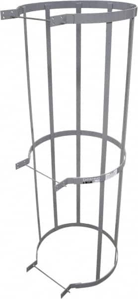 Cotterman - Ladder Modular Bolt-On Cage - Gray, Use with Uncaged Fixed Ladder - Benchmark Tooling