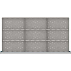LISTA - 9-Compartment Drawer Divider Layout for 3.15" High Drawers - Benchmark Tooling