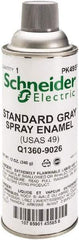 Square D - Gray, Flat, Enamel Spray Paint - Benchmark Tooling