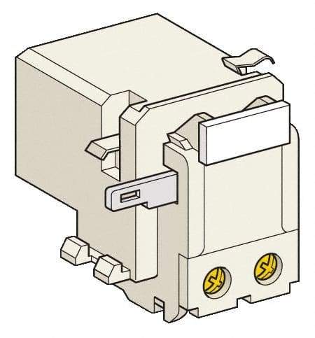 Schneider Electric - Circuit Breaker Electrical Remote Stop - Use with LR3D01-D35, LR3D313-LR3D365, LRD01-35, LRD313-LRD365, TeSys - Benchmark Tooling