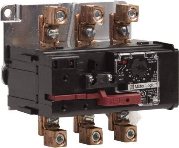Square D - NEMA Size 3, 600 VAC, Thermal NEMA Overload Relay - For Use with Motor Logic - Benchmark Tooling