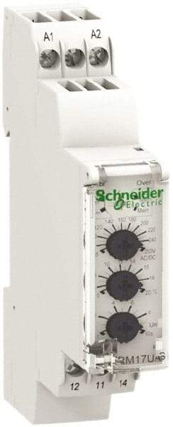 Schneider Electric - 110-240 VAC/DC Control Relay - DIN Rail Mount - Benchmark Tooling