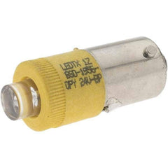 Schneider Electric - Pilot and Indicator Light Replacement LED - Amber, 24 VAC, 24 VDC - Benchmark Tooling