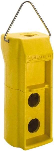 Square D - 2 Hole, 30mm Hole Diameter, Pushbutton Switch Enclosure - Benchmark Tooling