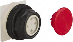 Schneider Electric - 30mm Mount Hole, Extended Straight, Pushbutton Switch Only - Red Pushbutton, Momentary (MO) - Benchmark Tooling