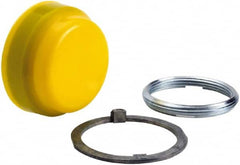 Schneider Electric - Pushbutton Switch Boot - Yellow, Round Button, Nonilluminated - Benchmark Tooling